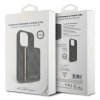 Zestaw Guess GUBPM5N614GEMGK iPhone11 6.1 hardcase + Powerbank 5000mAh MagSafe czarny/black 4G Metal Logo